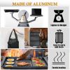 3 in 1 Flat Top Grill Griddle, Griddle Pan for Stove Top Double Burner Grill, Aluminum Pancake Griddle